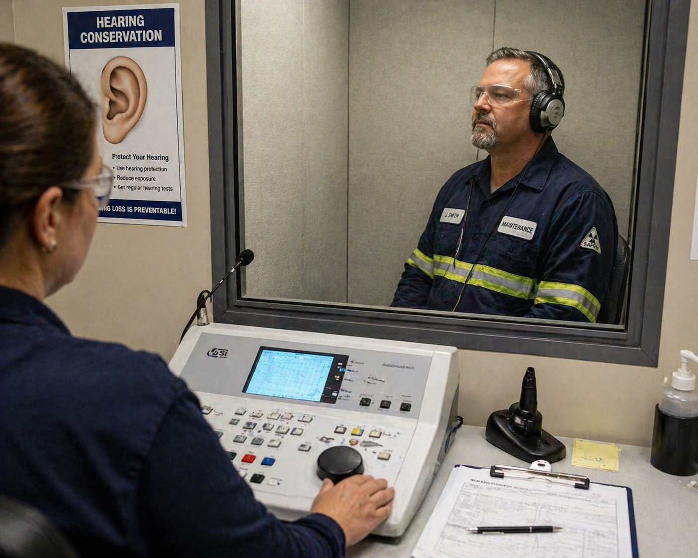 Audiometric testing