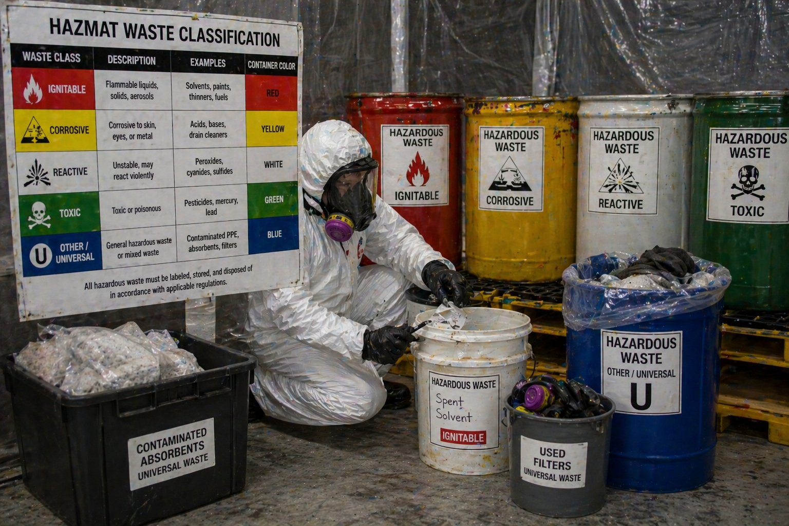Waste classification support