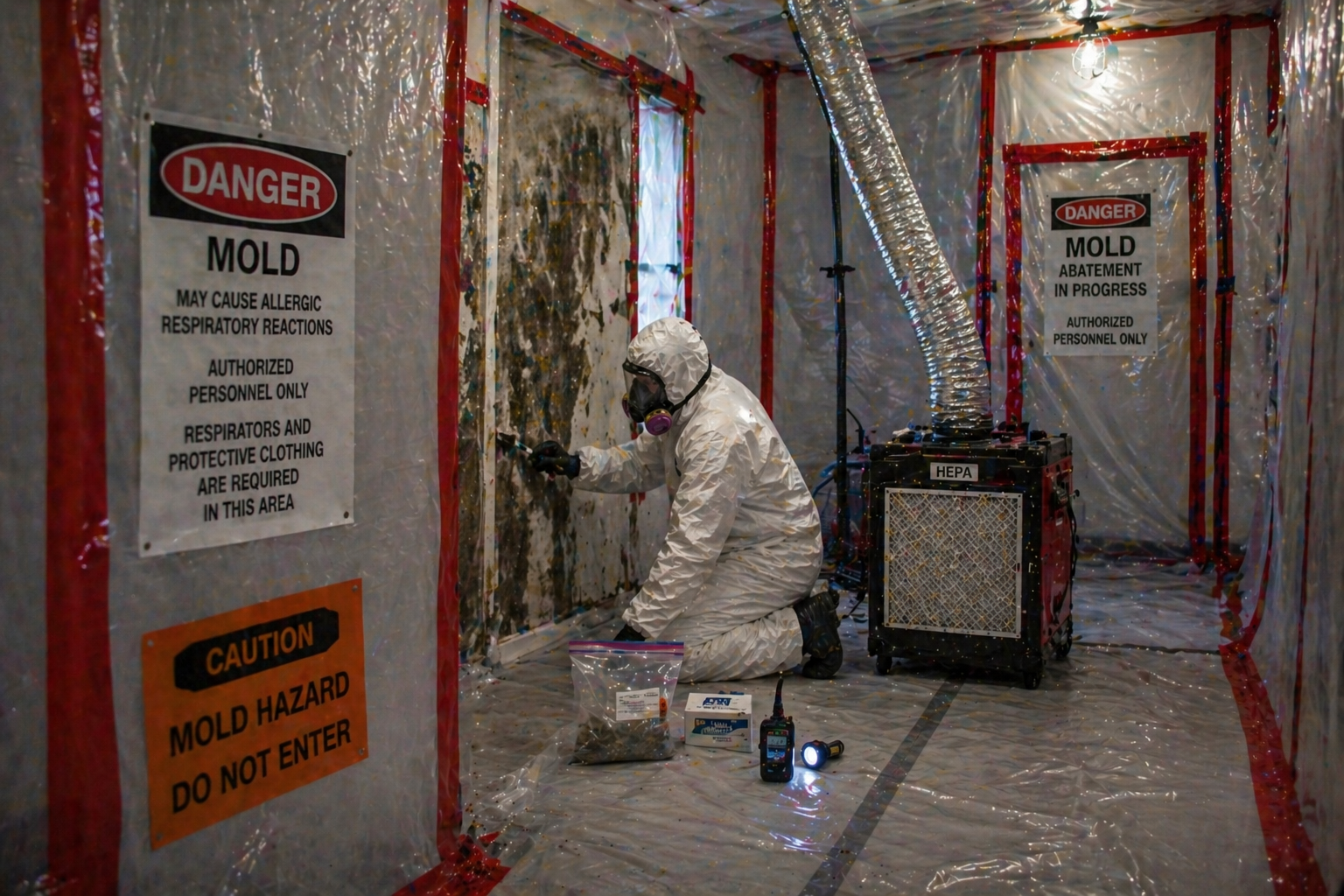 Mould assessment and remediation support